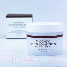 Изображение товара Крем для лица Jigott Avocado Water Bomb Cream Увлажняющий с экстрактом Авокадо (150мл)