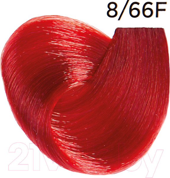 Изображение товара Крем-краска для волос Inebrya На семенах льна и алоэ вера 8/66F (100мл, светлый блондин огненно-красный)