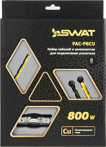 Изображение товара Набор для подключения автоакустики Swat PAC-P8CU
