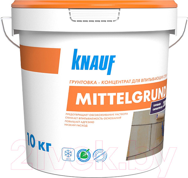Изображение товара Грунтовка Knauf Миттельгрунд концентрат (10кг)