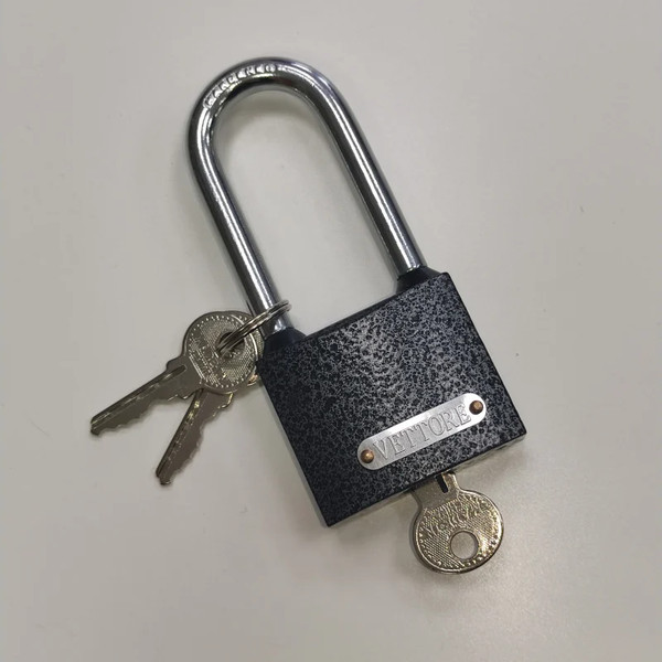 Изображение товара Замок навесной Vettore BW366-L MP высокая дужка (МВС 126, 3 ключа, порошковый)