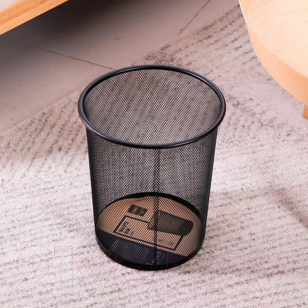 Изображение товара Корзина для бумаг Deli E9188 (черный)