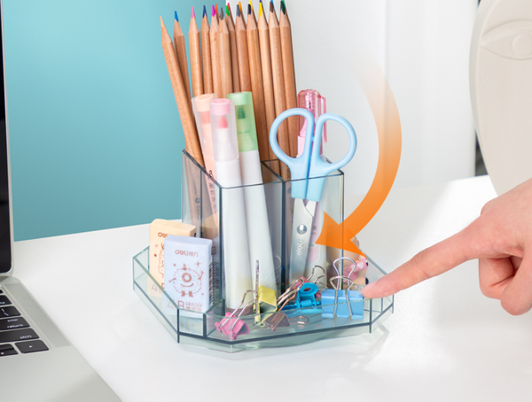 Изображение товара Органайзер настольный Deli 8942 (синий)