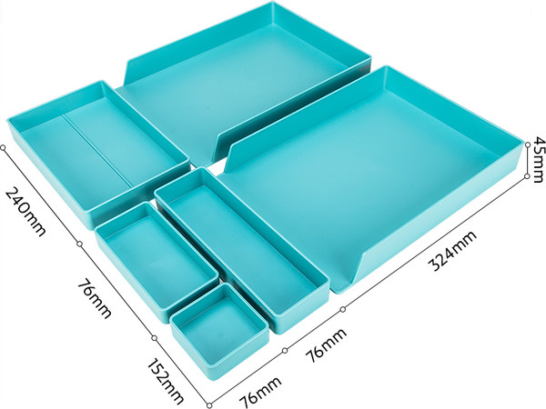 Изображение товара Органайзер настольный Deli Nusign / NS001 (синий)