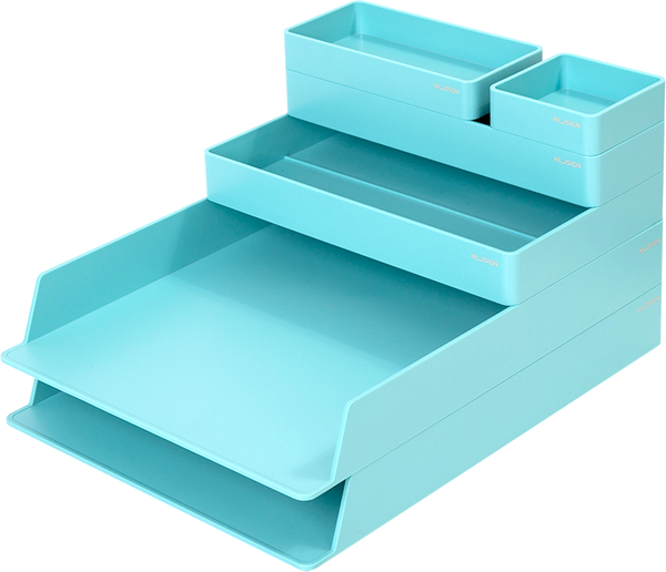 Изображение товара Органайзер настольный Deli Nusign / NS001 (синий)