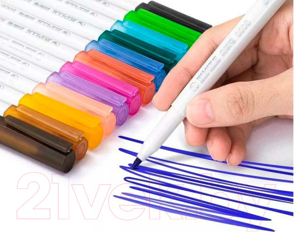 Изображение товара Набор маркеров Deli S506 (12шт)