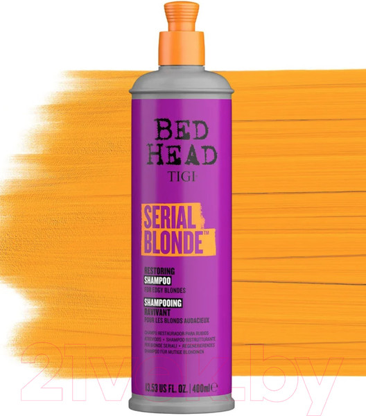 Изображение товара Шампунь для волос Tigi Bed Head Serial Blonde Восстанавливающий для блондинок (400мл)