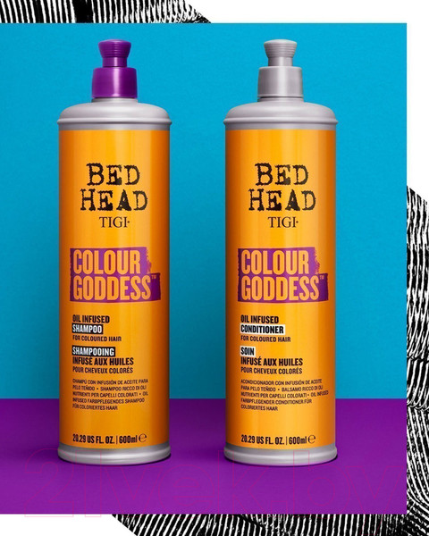 Изображение товара Шампунь для волос Tigi Bed Head Colour Goddess Для окрашенных волос (400мл)