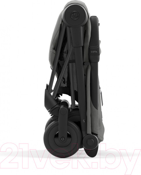 Изображение товара Детская прогулочная коляска Cybex Coya (Mirage Grey/Matt Black)