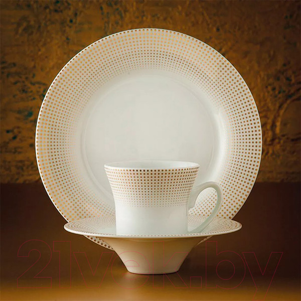 Изображение товара Тарелка закусочная (десертная) Wallendorfer Meridien Gold 001/078/0020/1362