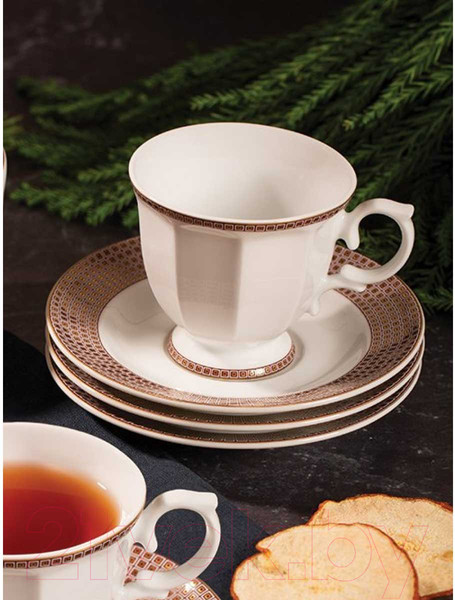 Изображение товара Блюдце Wallendorfer Soren Gold 019/052/0014/1358