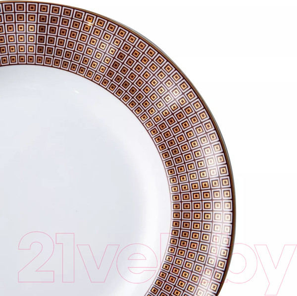 Изображение товара Тарелка закусочная (десертная) Wallendorfer Soren Gold 001/052/0019/1358