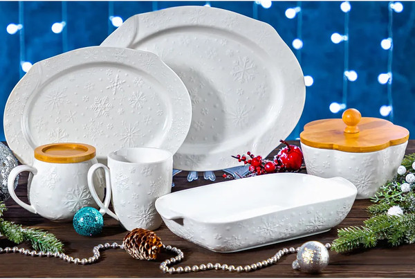 Изображение товара Кружка Elan Gallery Снежинки / 540550