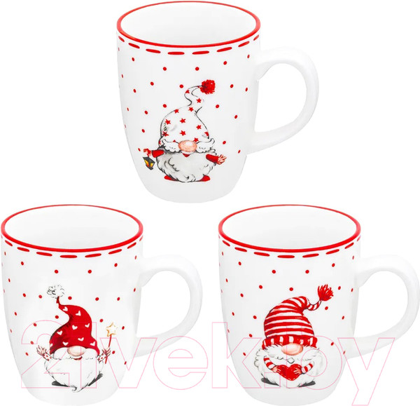 Изображение товара Набор кружек Elan Gallery Веселые гномики / 540784