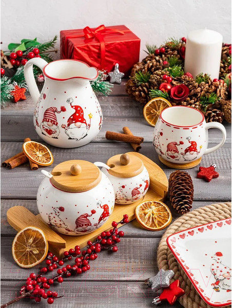 Изображение товара Набор кружек Elan Gallery Веселые гномики / 540784