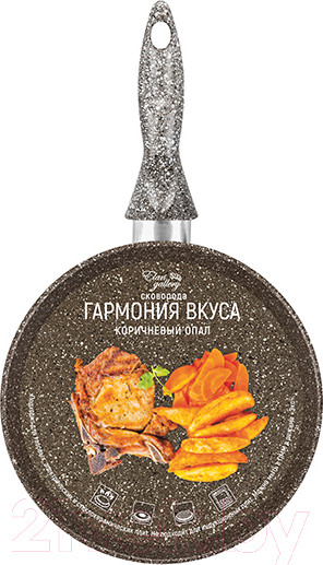 Изображение товара Сковорода Elan Gallery Гармония вкуса / 120308 (коричневый опал)