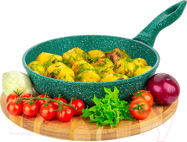 Изображение товара Сковорода Elan Gallery Гармония вкуса / 120632 (изумруд)