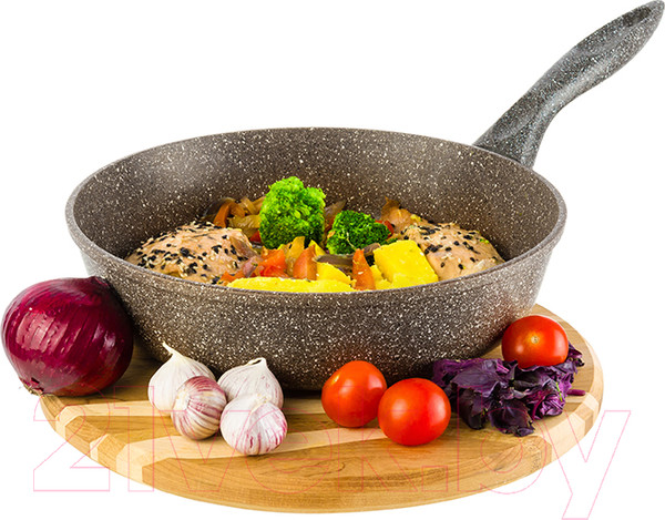 Изображение товара Сковорода Elan Gallery Гармония вкуса / 120314 (коричневый опал)