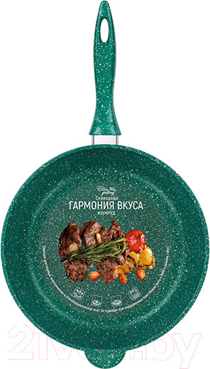 Изображение товара Сковорода Elan Gallery Гармония вкуса / 120638 (изумруд)
