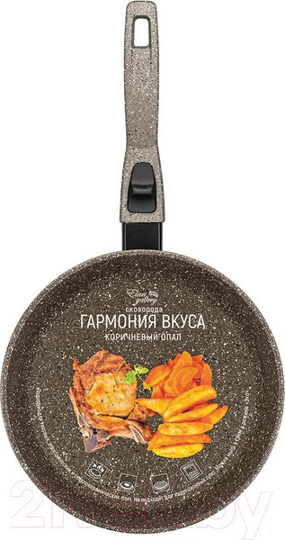 Изображение товара Сковорода Elan Gallery Гармония вкуса / 120339 (коричневый опал)