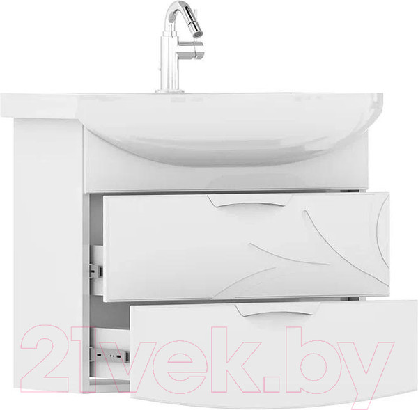 Изображение товара Тумба с умывальником Volna Adel 70.2Y Балтика 70 (подвесная)