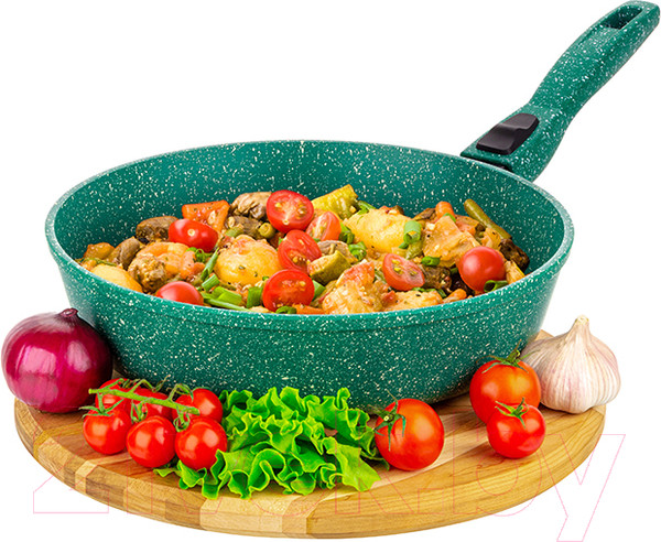 Изображение товара Сковорода Elan Gallery Гармония вкуса / 120646 (изумруд)