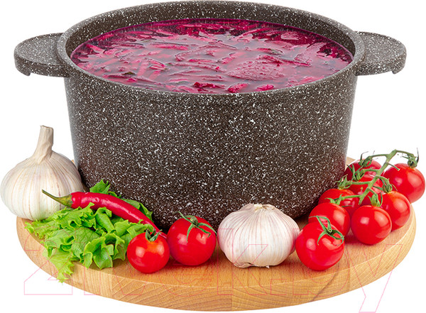 Изображение товара Кастрюля Elan Gallery Гармония вкуса / 120717 (коричневый опал)