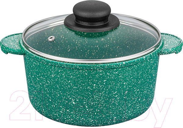 Изображение товара Кастрюля Elan Gallery Гармония вкуса / 120928 (изумруд)
