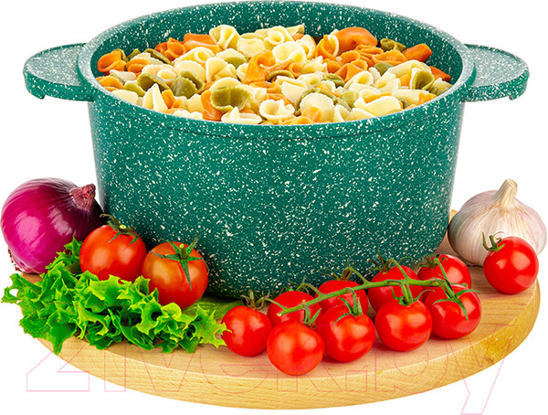 Изображение товара Кастрюля Elan Gallery Гармония вкуса / 120928 (изумруд)