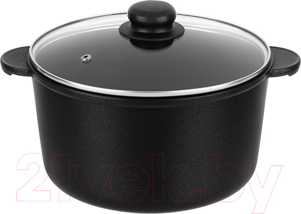 Изображение товара Кастрюля Elan Gallery Гармония вкуса / 120668 (черный оникс)