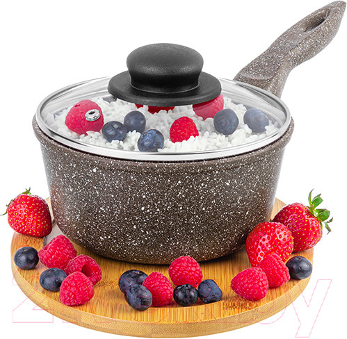 Изображение товара Ковш Elan Gallery Гармония вкуса / 120437 (коричневый опал)