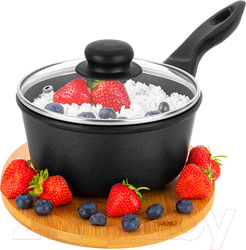 Изображение товара Ковш Elan Gallery Гармония вкуса / 121026 (черный оникс)