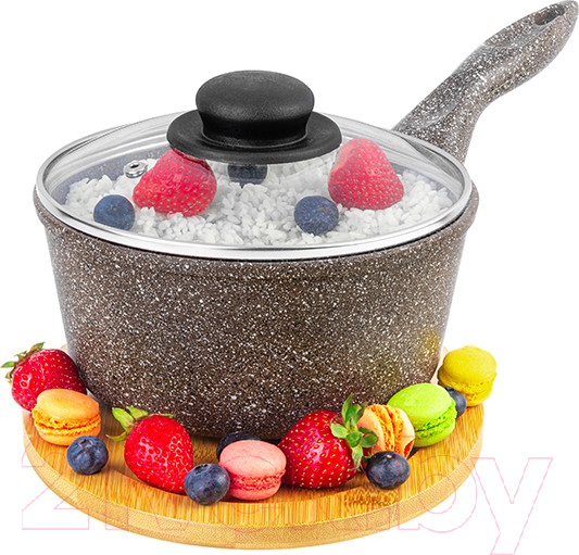 Изображение товара Ковш Elan Gallery Гармония вкуса / 120334 (коричневый опал)