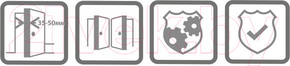 Изображение товара Ручка дверная Vrata ЗШ-03 (хром)