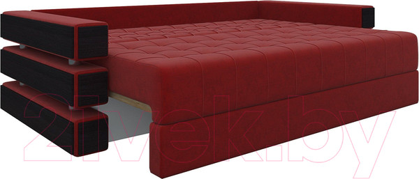 Изображение товара Диван Лига Диванов Венеция / 27967 (микровельвет бордовый)