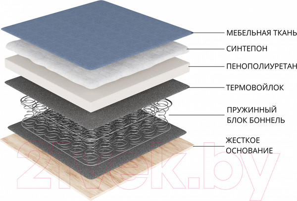 Изображение товара Диван Лига Диванов Венеция / 27967 (микровельвет бордовый)