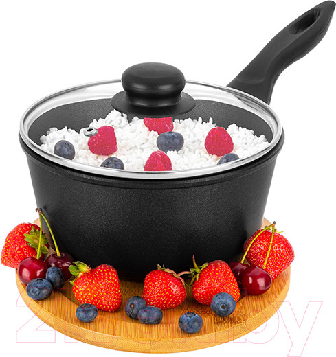 Изображение товара Ковш Elan Gallery Гармония вкуса / 121027 (черный оникс)