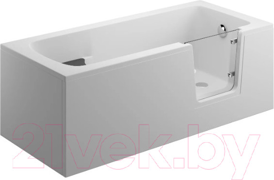 Изображение товара Ванна акриловая Polimat Avo 160x75 / 00012 (белый)