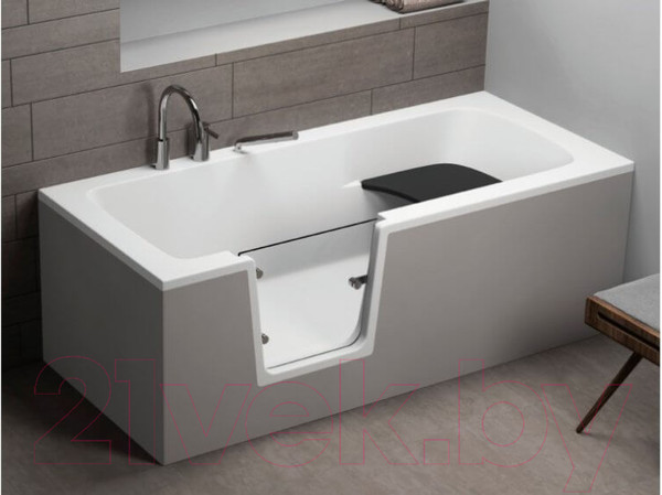 Изображение товара Ванна акриловая Polimat Vovo 170x75 / 00894 (белый)