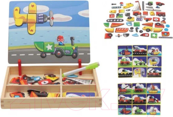 Изображение товара Развивающий игровой набор Top Goods Транспорт 968