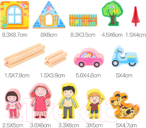 Изображение товара Кукольный домик Top Goods Наш дом JHTOY-025