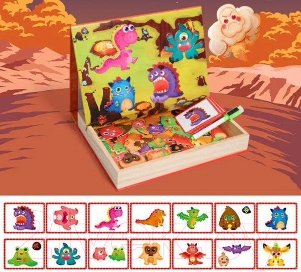 Изображение товара Развивающий игровой набор Top Goods Монстрики JHTOY-210