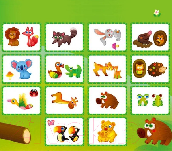 Изображение товара Развивающий игровой набор Top Goods Животные JHTOY-212