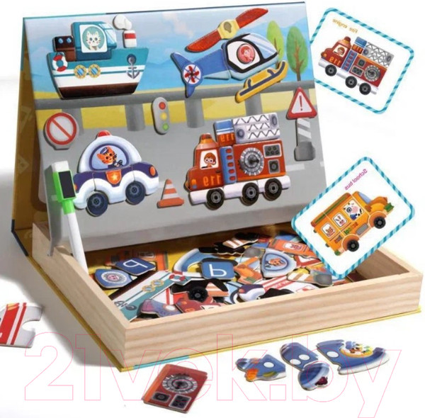 Изображение товара Развивающий игровой набор Top Goods Транспорт JHTOY-208
