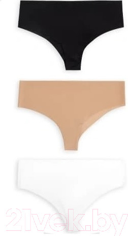 Изображение товара Комплект женских трусов Mark Formelle 412446-3 (р.106, белый)