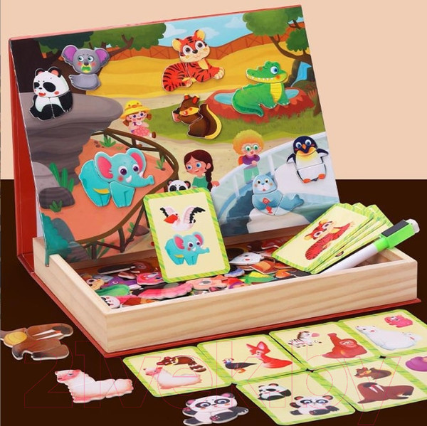 Изображение товара Развивающий игровой набор Top Goods Зоопарк JHTOY-221