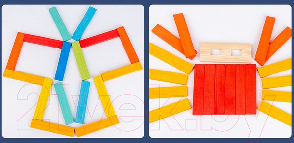 Изображение товара Конструктор Top Goods Теплый цвет MZ0266/W