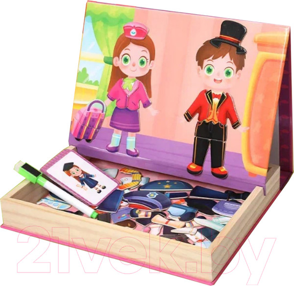 Изображение товара Развивающий игровой набор Top Goods Одежда ММ-715