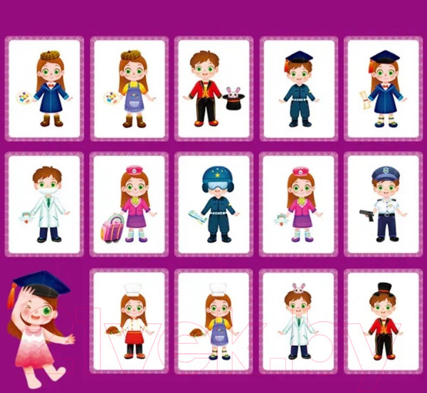 Изображение товара Развивающий игровой набор Top Goods Одежда ММ-715