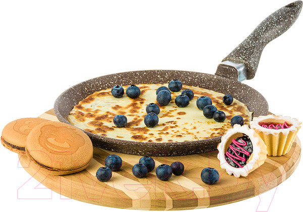 Изображение товара Блинная сковорода Elan Gallery Гармония вкуса / 120320 (коричневый опал)